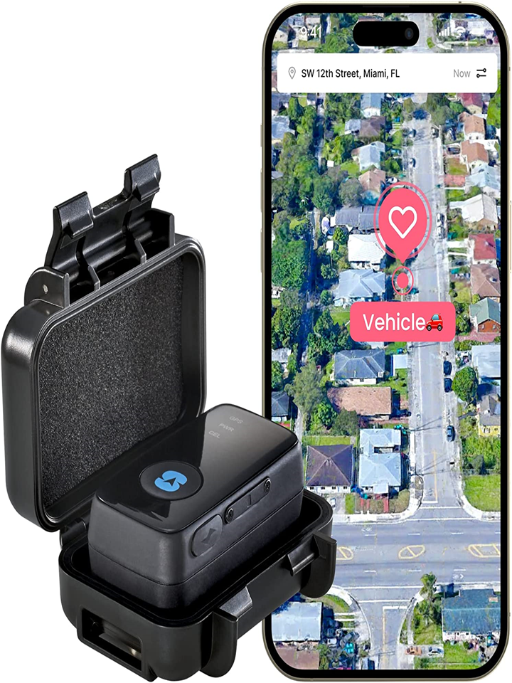 Spytec GPS GL300 Real-Time GPS Tracker and Weather Proof Magnetic Case for Vehicles